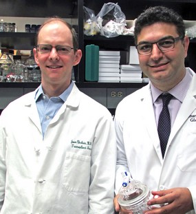 Iman Sarami, MD (R) and mentor Jason A. Wertheim, MD, Ph.D., Northwestern University