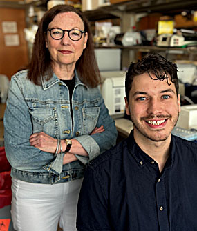 2023 Hartwell Fellow Sean Callahan, Ph.D. and mentor Shelley L. Berger, Ph.D., University of Pennsylvania